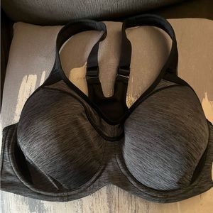 Women's Full Support Racerback Lightly Lined Underwire Sports Bra